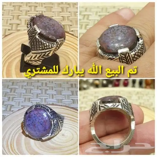 خاتم سليماني هندي فاخر صياغة برهام 9