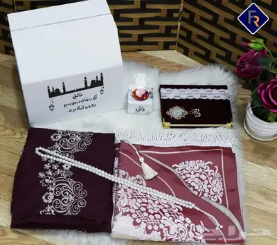 طقم صلاه نسائي سجاده مبطن صناعه تركي تطريز حسب الطلب 6