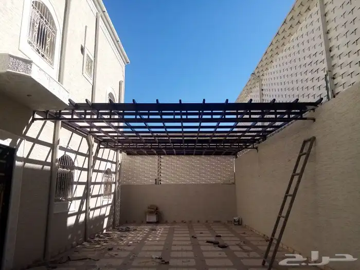 مظلات وسواتر وجميع أعمال الحداده 32