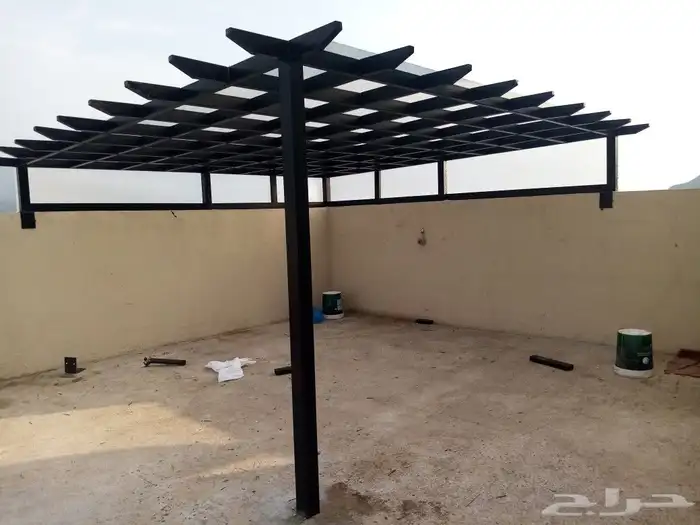 مظلات وسواتر وجميع أعمال الحداده 19