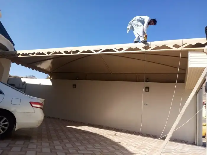 مظلات وسواتر وجميع أعمال الحداده 34