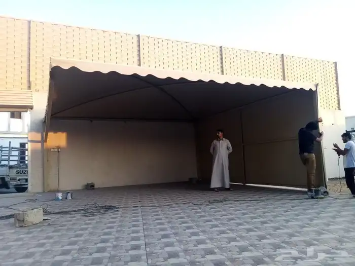 مظلات وسواتر وجميع أعمال الحداده 15