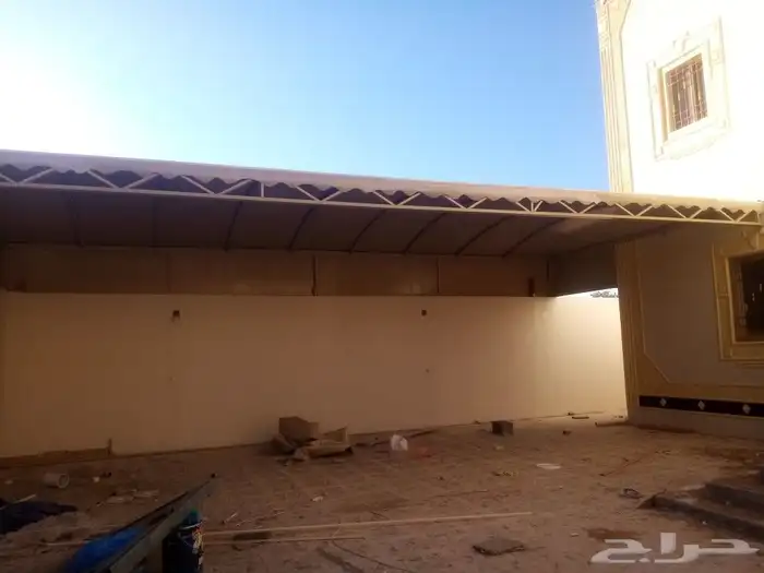 مظلات وسواتر وجميع أعمال الحداده 33