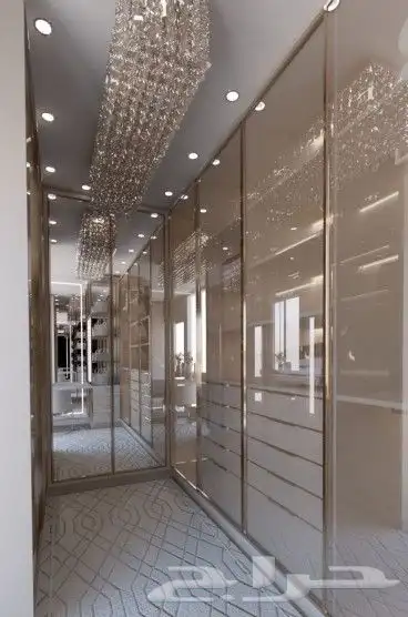 تفصيل دواليب وخزائن من اقوى وافخم الدلف الزجاج بجده 3