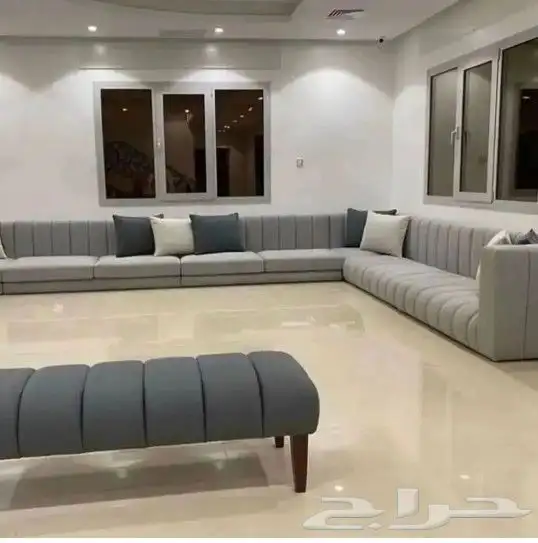تنجيد كنب تفصيل جلسات ارضيه مجالس عربيه ومسان 15