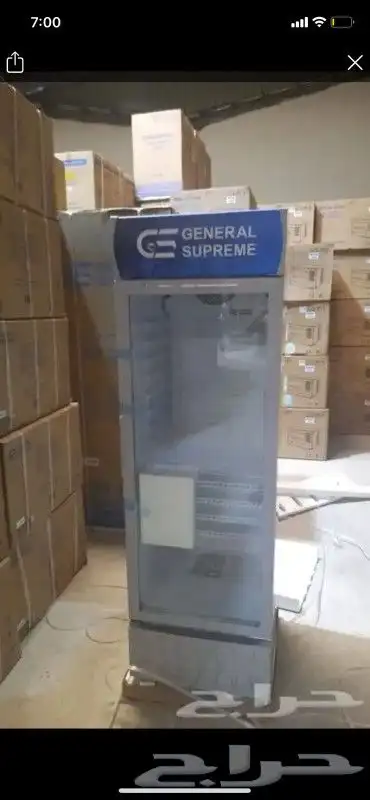 ثلاجات عرض باب زجاجي جنرال سوبريم 3