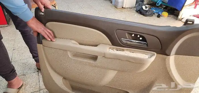 اصلاح ديكورات الابواب الجمس الي من دون ربله نسويله خشب 6