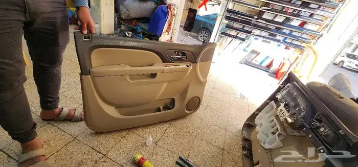 اصلاح ديكورات الابواب الجمس الي من دون ربله نسويله خشب 3