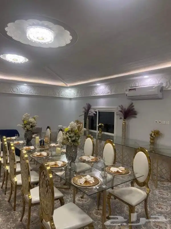 تنسيق حفلات 0536140300 طاولات كراسي طاولات   0