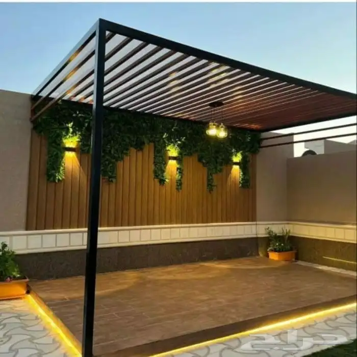 تنسيق حدائق ومظلات 4