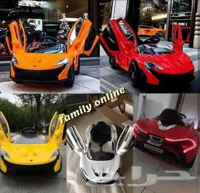 سيارات اطفال جديده بلكرتون بشركات مختلفه 39