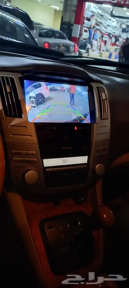 تركيب شاشه لكسز RX330 نضام اندرويد 7