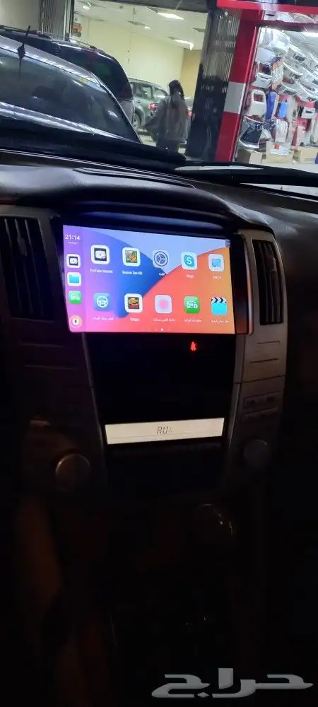 تركيب شاشه لكسز RX330 نضام اندرويد 6