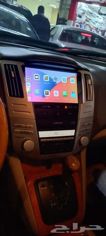 تركيب شاشه لكسز RX330 نضام اندرويد 4