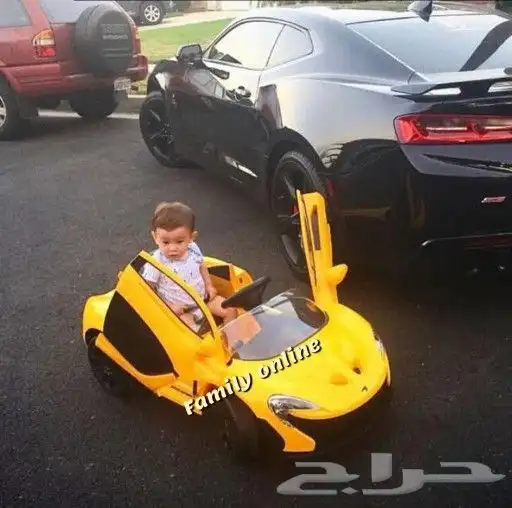 سيارات اطفال جديده بلكرتون بشركات مختلفه 48