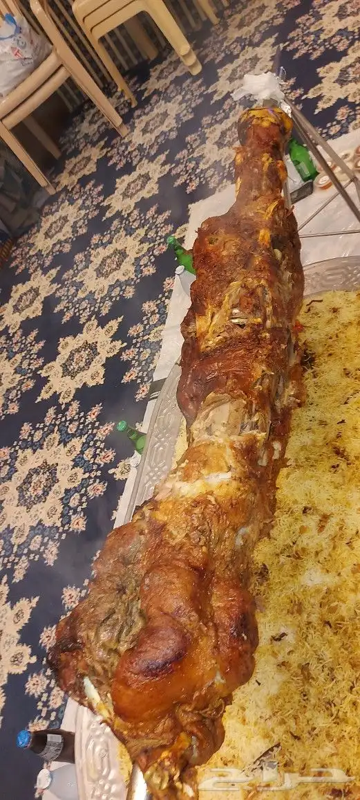 مطعم الخير يقدم خاروف مشوي كامل على الجمر.. 5
