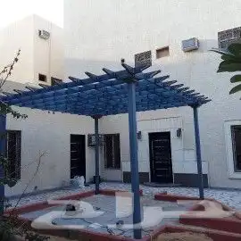 مظلات وسواتر وجلسات وجميع أعمال الحداده 28