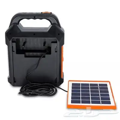 منظومة الطاقه الشمسية مع راديو وشاحن جوالات وكشاف 7 منظومة الطاقه الشمسية مع راديو وشاحن جوالات وكشاف 7