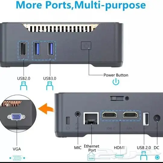 كومبيوتر صغير إنتل سيليرون 4