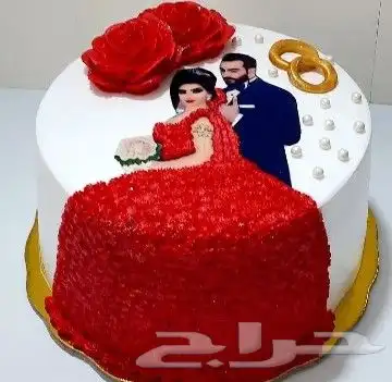 كيكات الخطوبه و الملكه 6