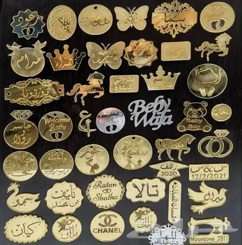 طباعة تيشيرت أكواب ليبل استيكرات قماش قص إكريلك مطبوعات 6