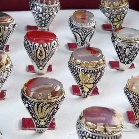 خواتم فضه وعقيق جمله ومفرد 8