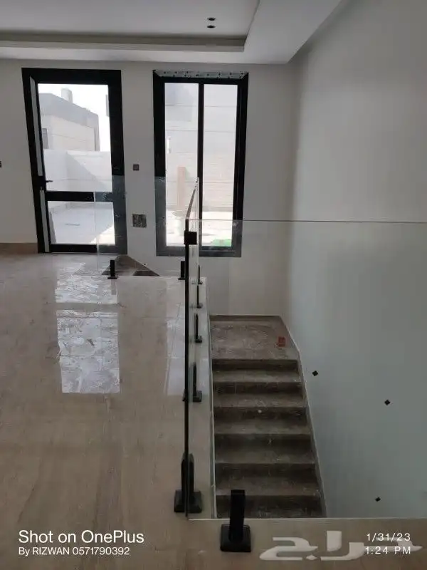 درابزين زجاج 4