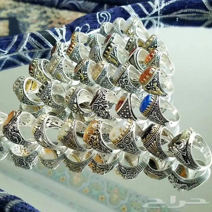 خواتم فضه وعقيق جمله ومفرد 10