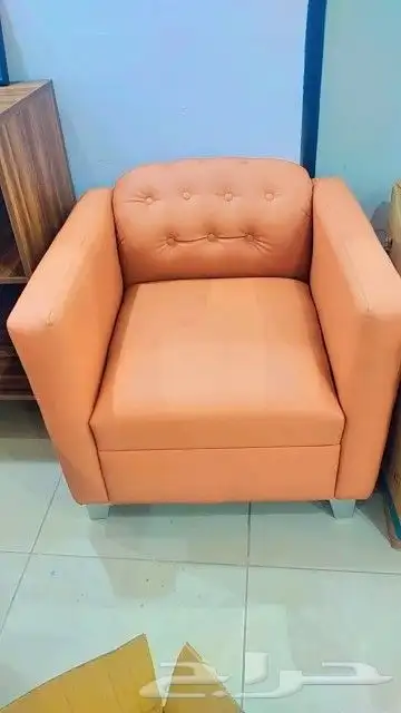كنبات كراسي جلد مكتبي كراسي انتظار مقاهي 2