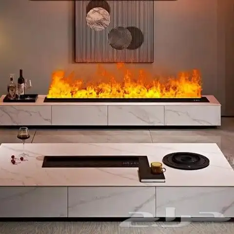 ديكور مدفئة 3D جدة 5