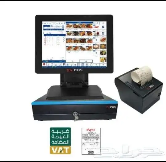 جهاز كاشير ودرج وطابعة كاشير ونظام 5