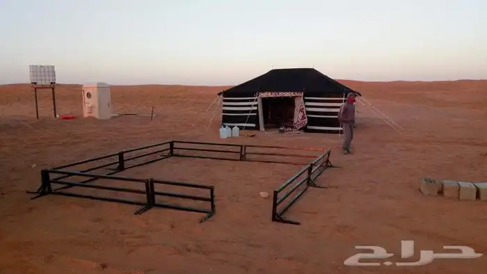 دورات مياه غرف خشب دكات حديد جلسات حديد خيام 8