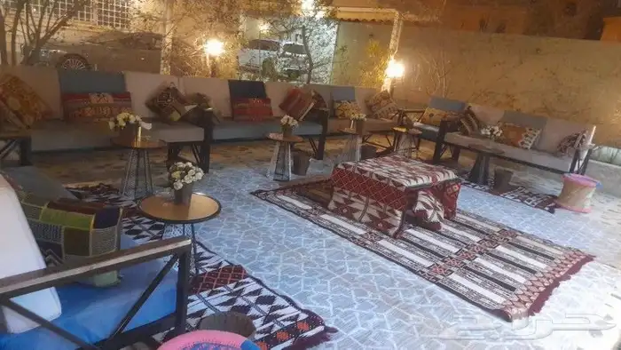 تأجير جلسات شعبيه عددت أنواع 40