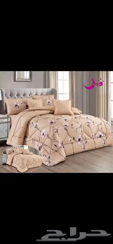 مفارش قطن متوسط الحشو نفرين ومتوفر نفر ونص 8