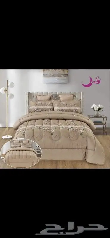 مفارش قطن متوسط الحشو نفرين ومتوفر نفر ونص 5