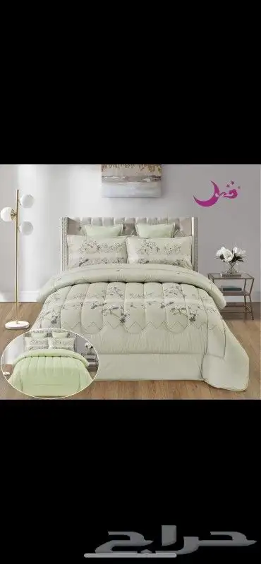 مفارش قطن متوسط الحشو نفرين ومتوفر نفر ونص 0