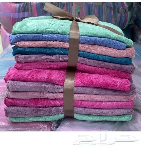 منشفة كبيرة الحجم مصنوعة من المايكروفايبر 0