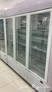 ثلاجات BANCOOL باب زجاج (للدواجن والعصيرات والتمور) سحاب 6