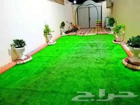 تكسيات جداريه وعشب صناعي 13