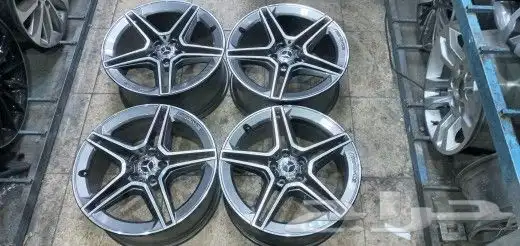 جنوط مرسيدس CLA200مقاس18موديل2020اصلي وكاله 8