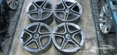 جنوط مرسيدس CLA200مقاس18موديل2020اصلي وكاله 4