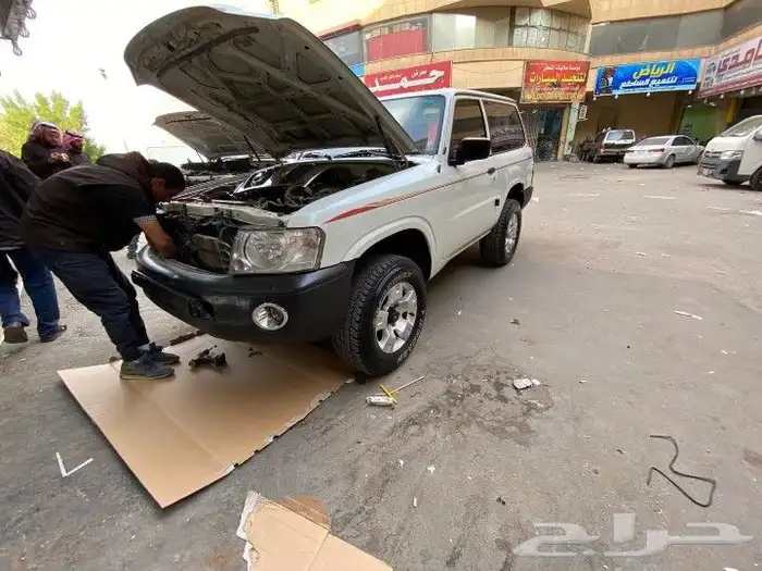 رفارف باترول فيابر فتك ترهيم نيسان رفرف اسود دقن لحيه شمعات 2