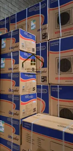 مكيفات شباك جديد بالكرتون 0