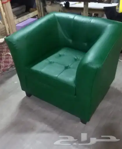 كراسي انتظار جلد مكتبي منزلي مقهي فندقي 2