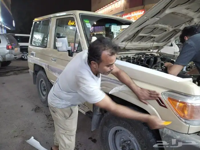 خطوط استيكرات لند كروزر هيلكس خطوط باترول خط شاص وربع شطرطون 4