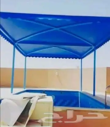 مظلات وسواتر وجميع أعمال الحداده 0502424990 46