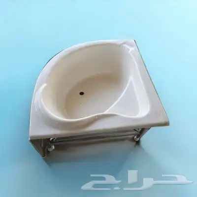 اكريليك بانيو زاوية 105 سنتي ميتر فوق البلاط 4