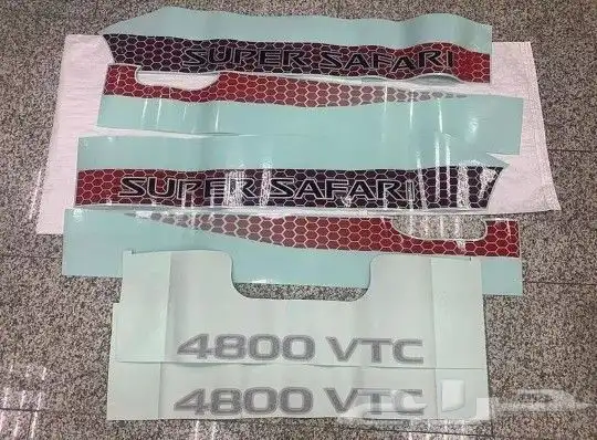 خطوط استيكرات لند كروزر هيلكس خطوط باترول خط شاص وربع شطرطون 0