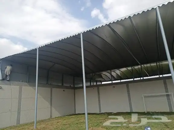 مظلات وسواتر وجميع أعمال الحداده 0502424990 25