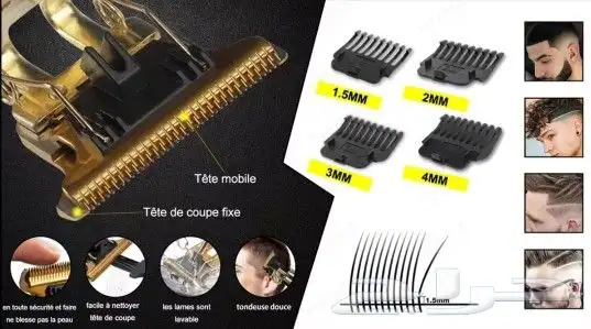 للبيع مكينه حلاقه كهربائيه تعمل على USB جديده 3